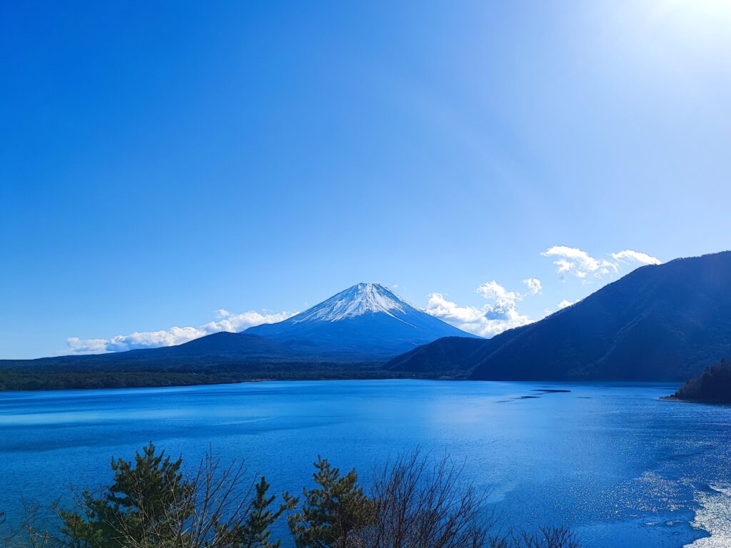 lake motosu, motosuko, 1000yen view of mt.fuji