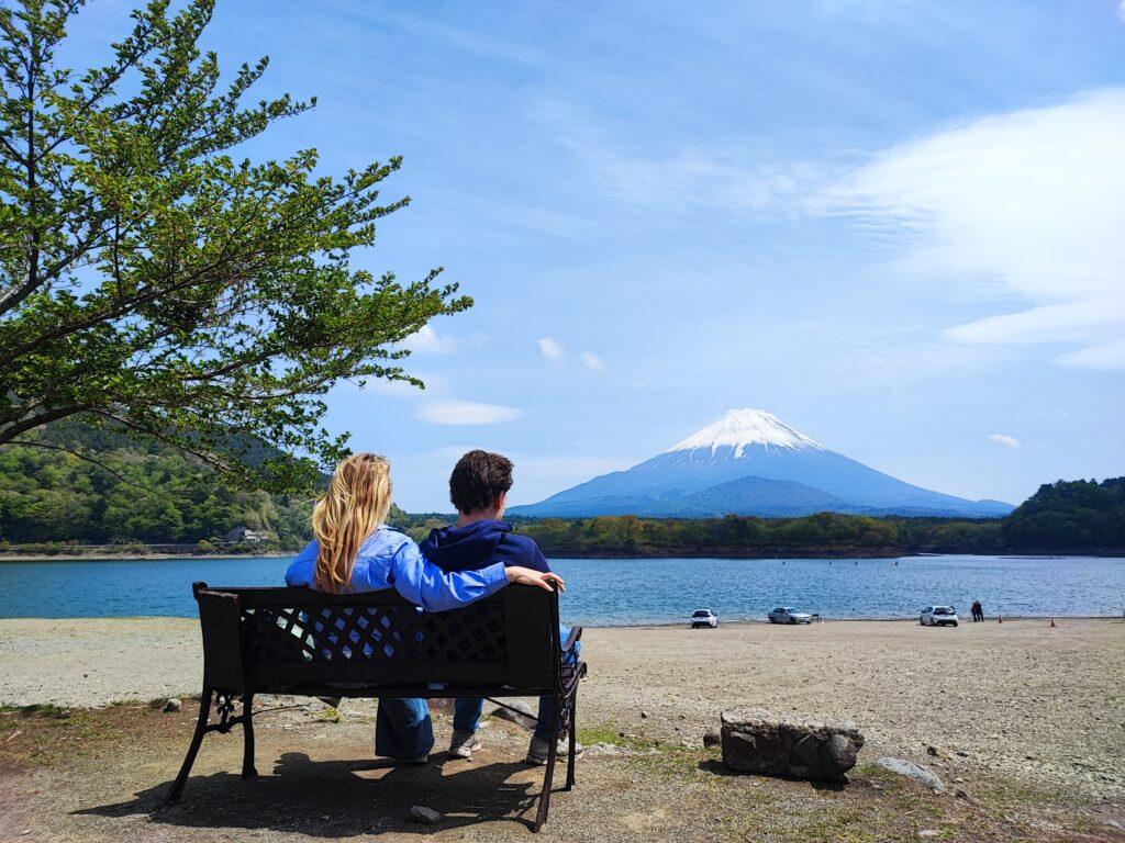 shojiko and bench in may, private tour, koko journey