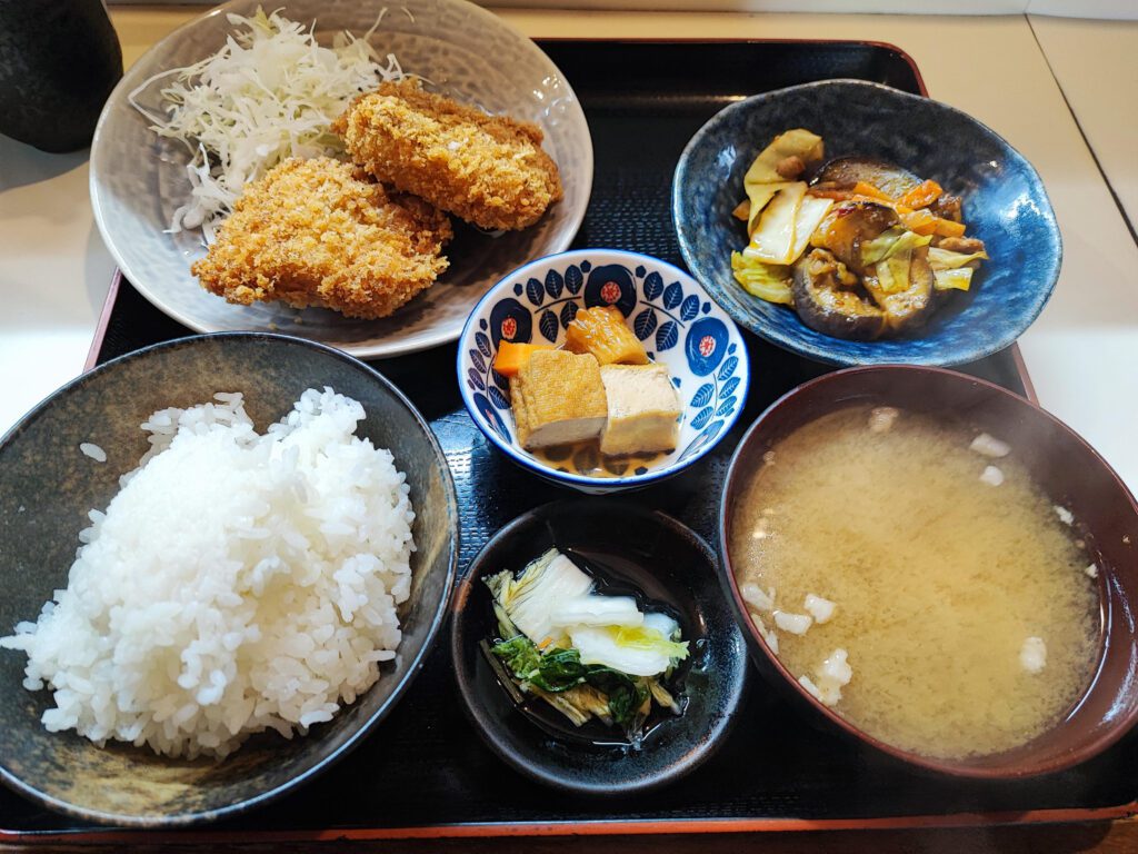 teisyoku japanese style dish