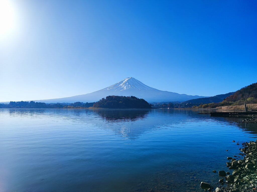 Mt. Fuji reflection