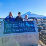 oishi park and lake kawaguchiko, guests from australia