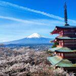 arakurayama sengen park chureito pagoda sakura season cherry blossom, mt fuji private tour