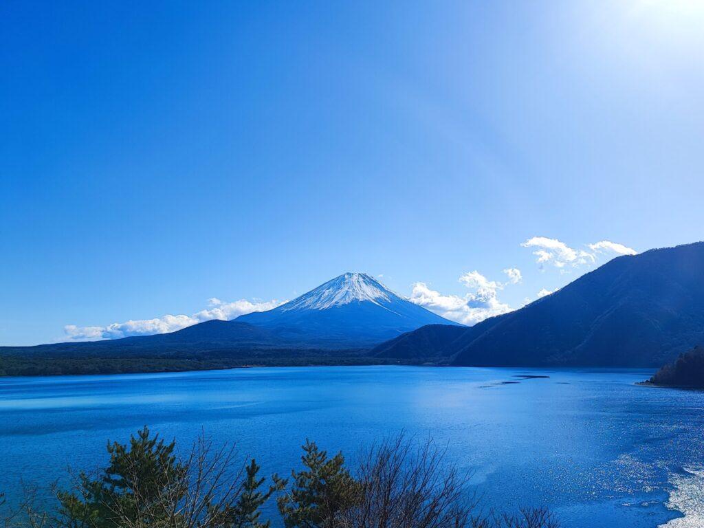 lake motosu, motosuko, 1000yen view of mt.fuji
