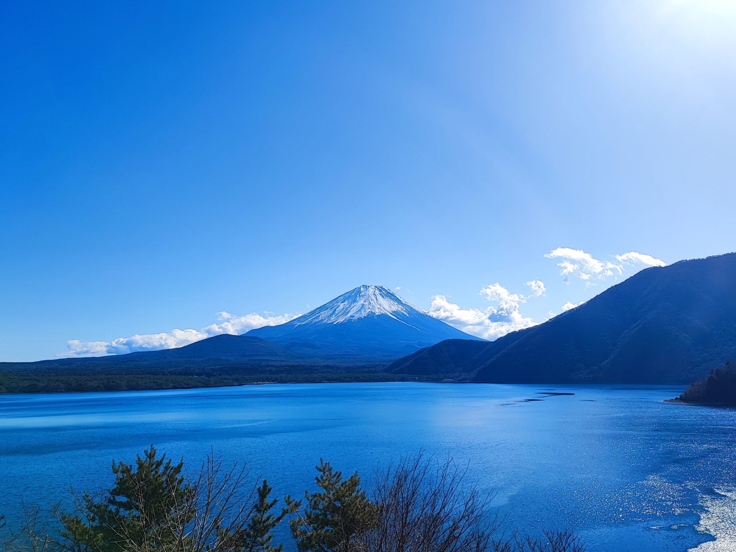 lake motosu, motosuko, 1000yen view of mt.fuji